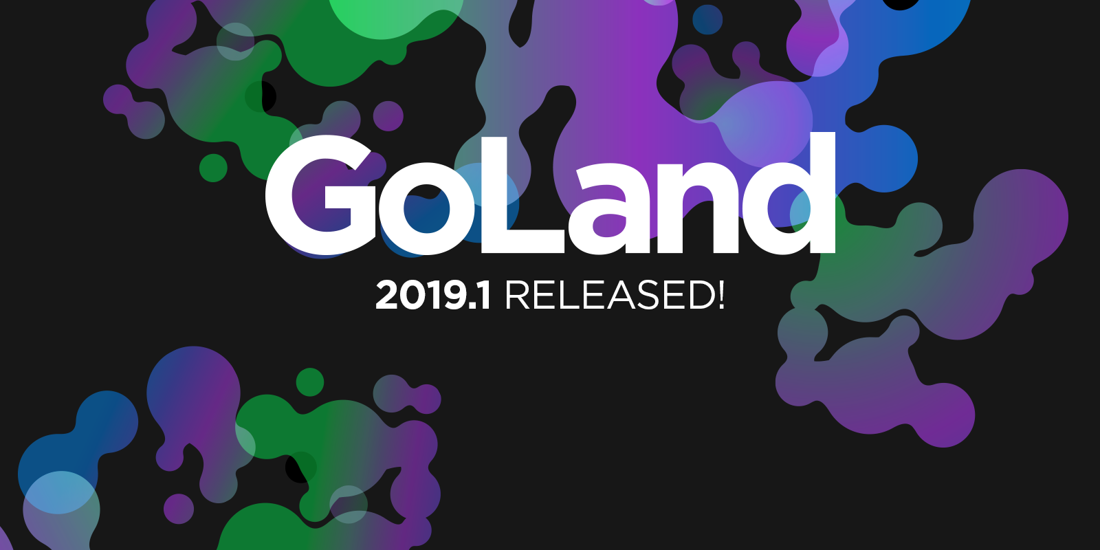 GoLand 2019.1 release