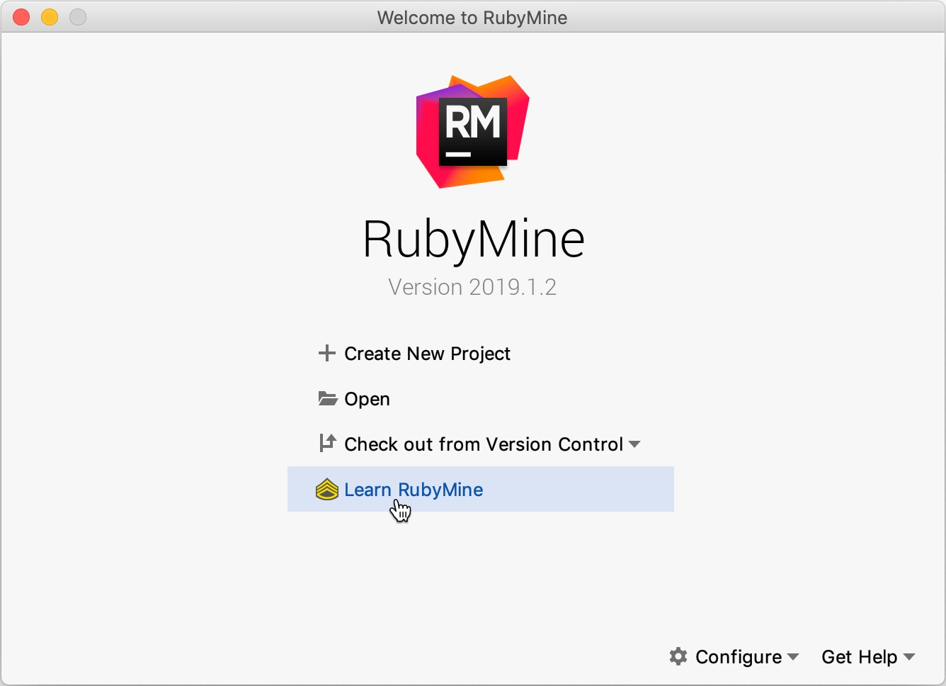 rubymine shortcuts