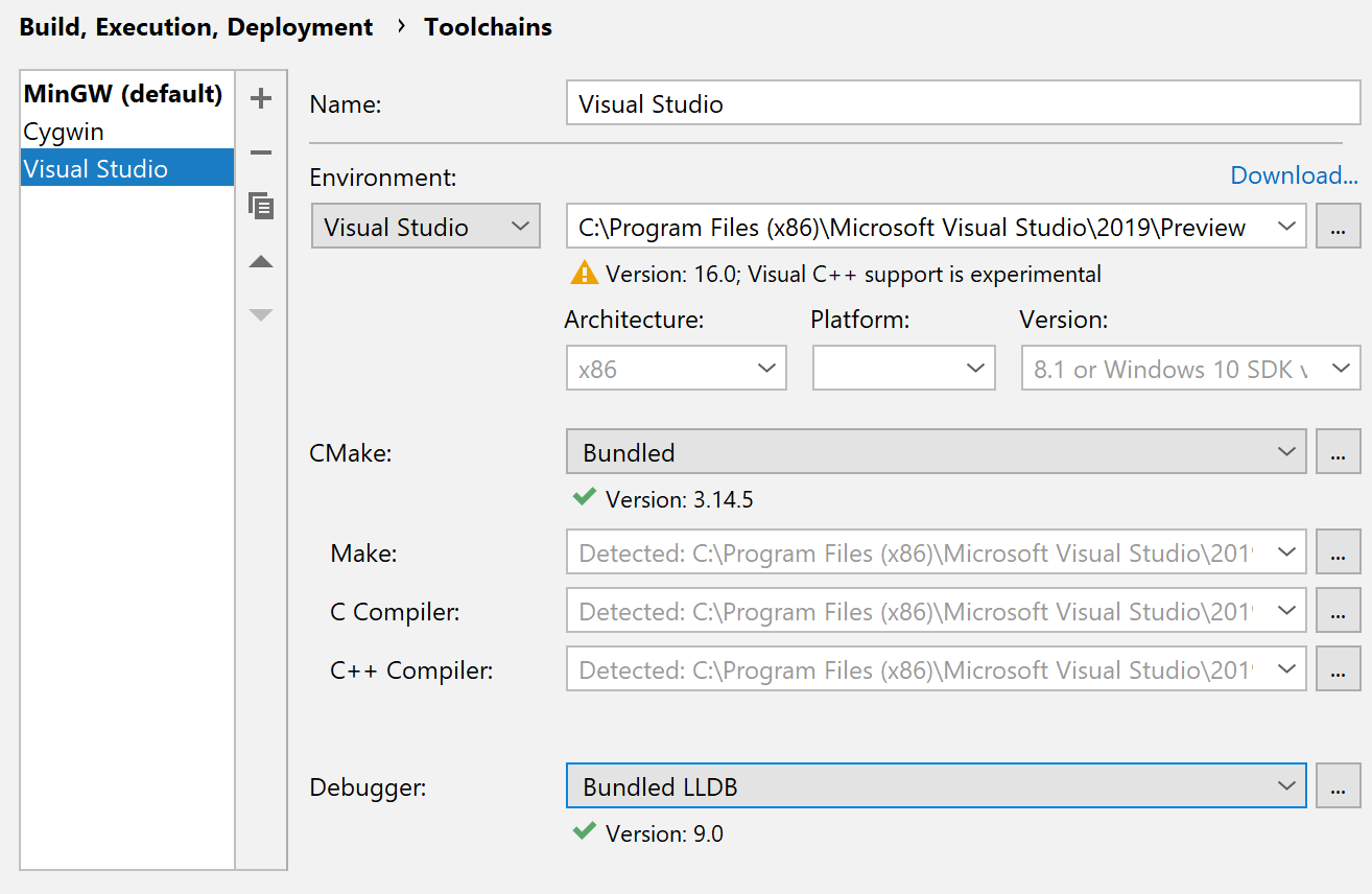 Clion 19 2 Eap Msvc Debugger Unused Includes Check And More Jetbrains Blog