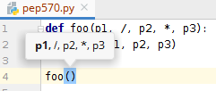 Python Positional-Only Parameters