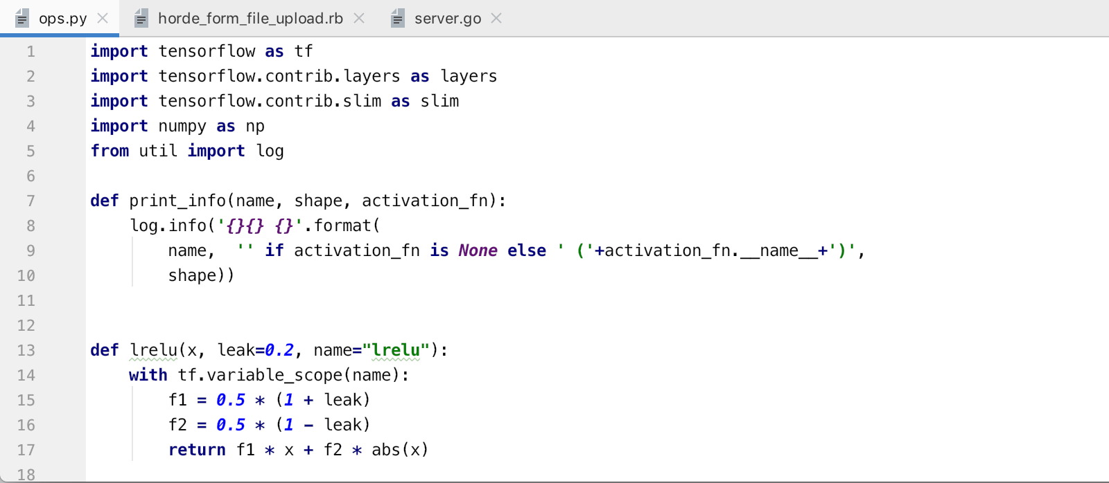 syntax-highlightning