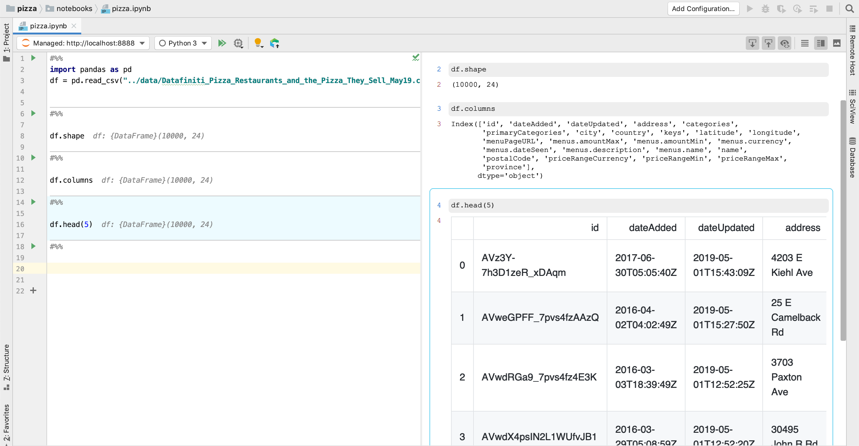 jupyter notebook pycharm