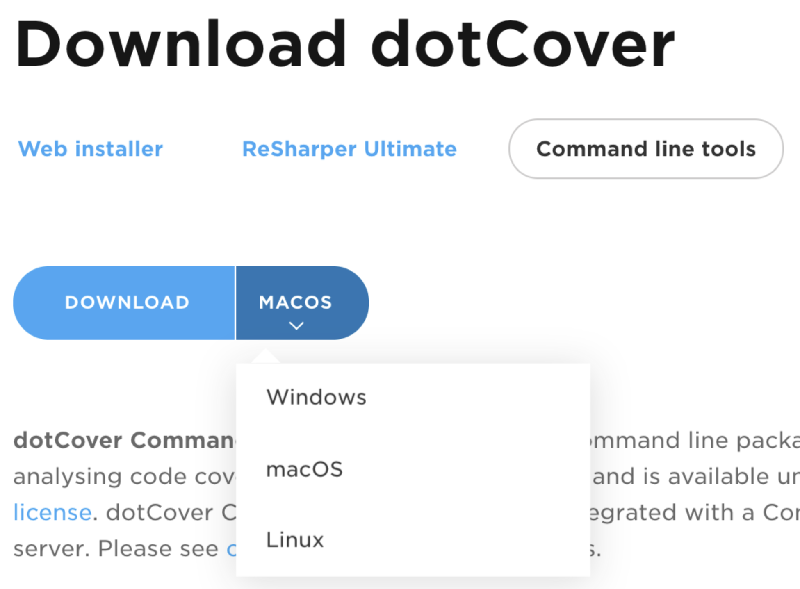 Download dotCover
