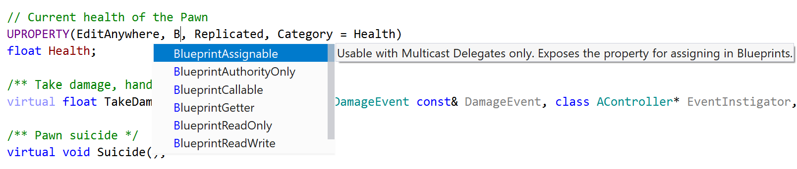 Documentation in completion summary