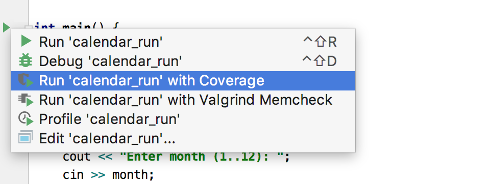 clion code coverage