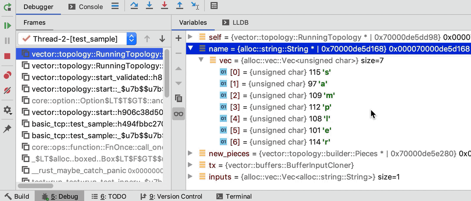 rust vec to string