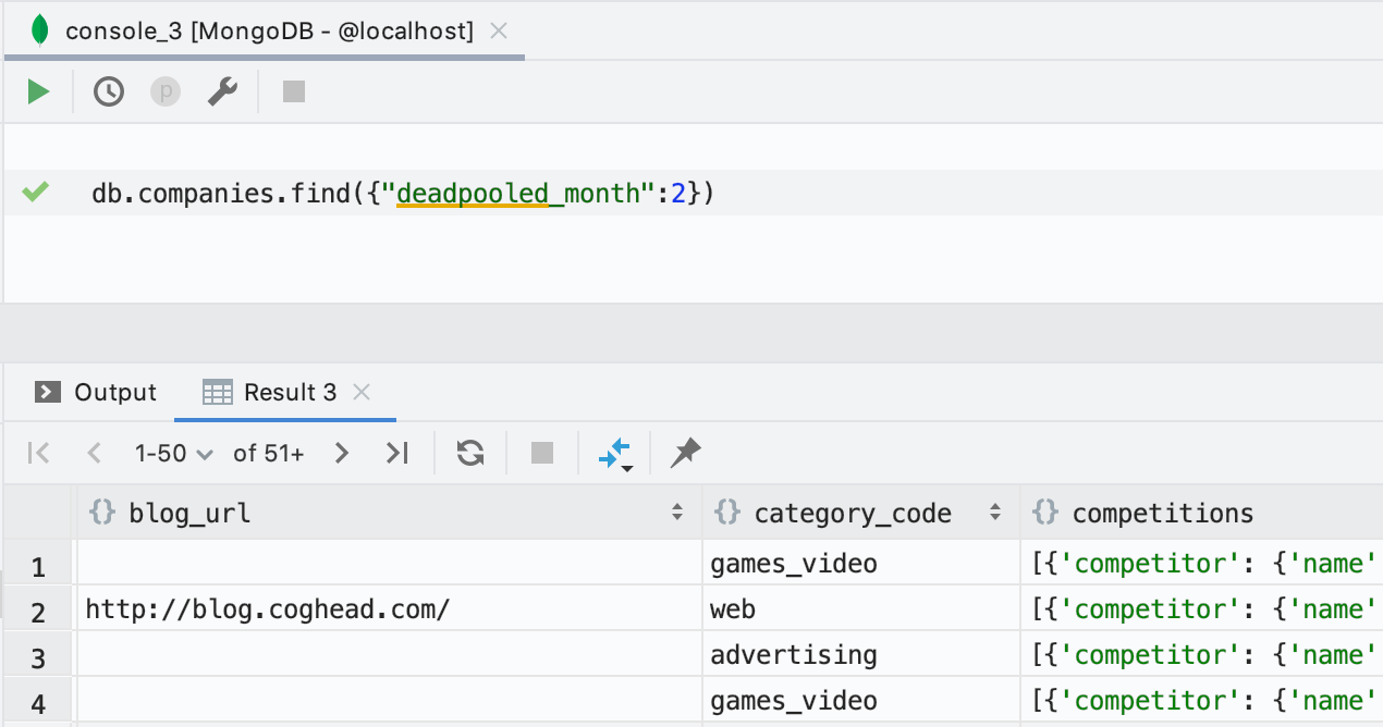 parameter datagrip custom value in oracle