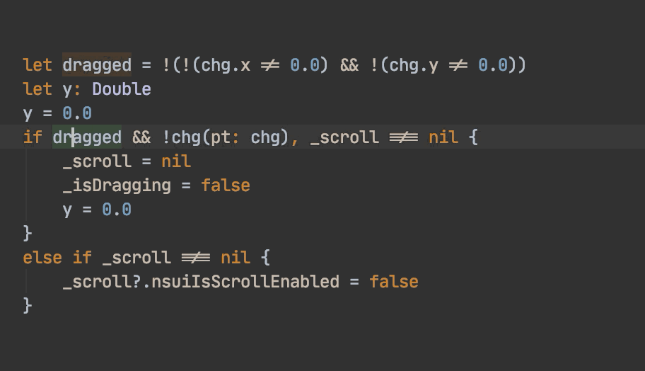 Split / merge conditions