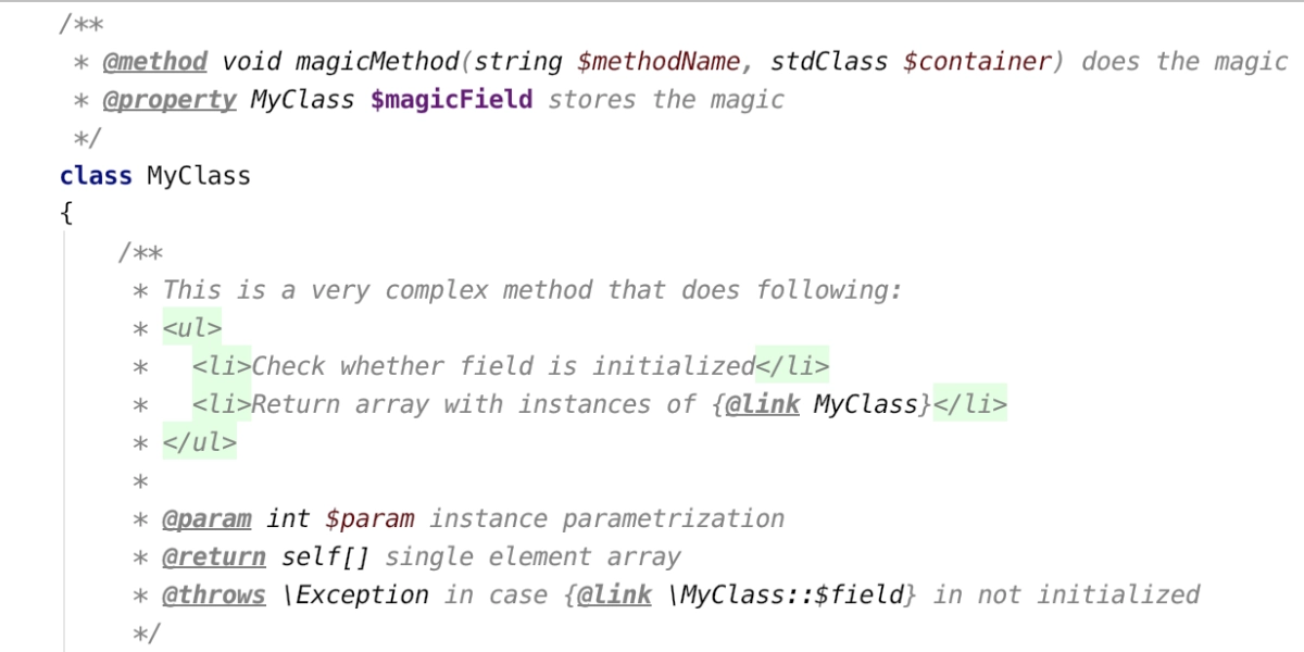 phpstorm code formatting