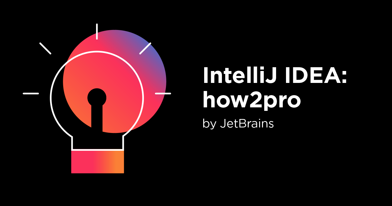 IntelliJ IDEA: how2pro 배너