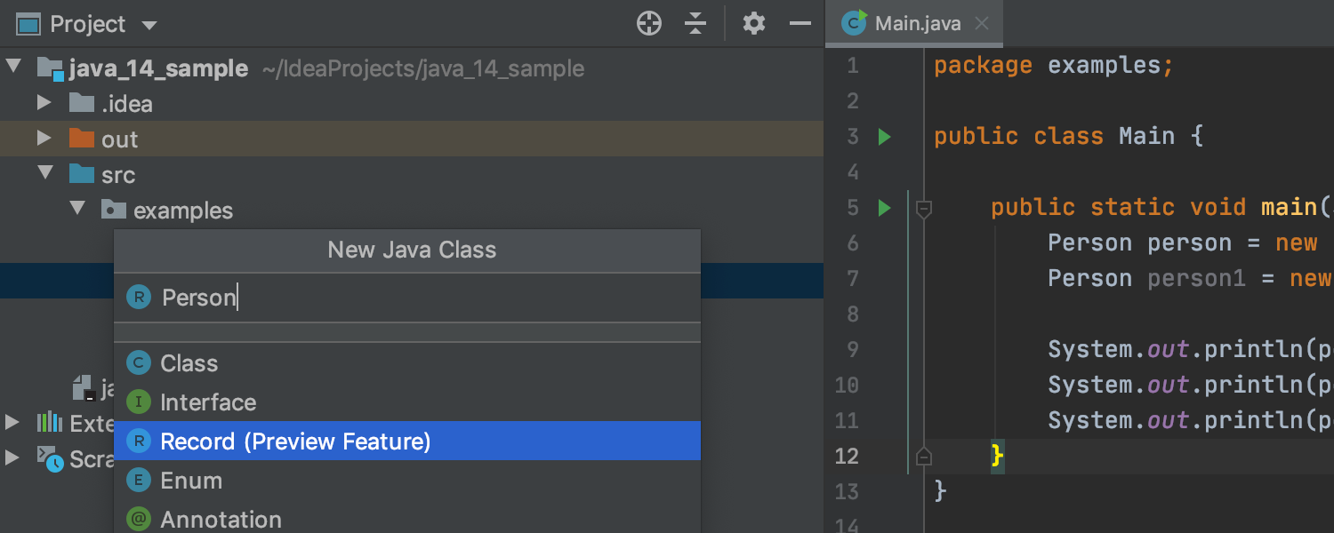 Intellij Idea 1 Eap Java 14 Improvements For Git And Ui And Much More The Intellij Idea Blog