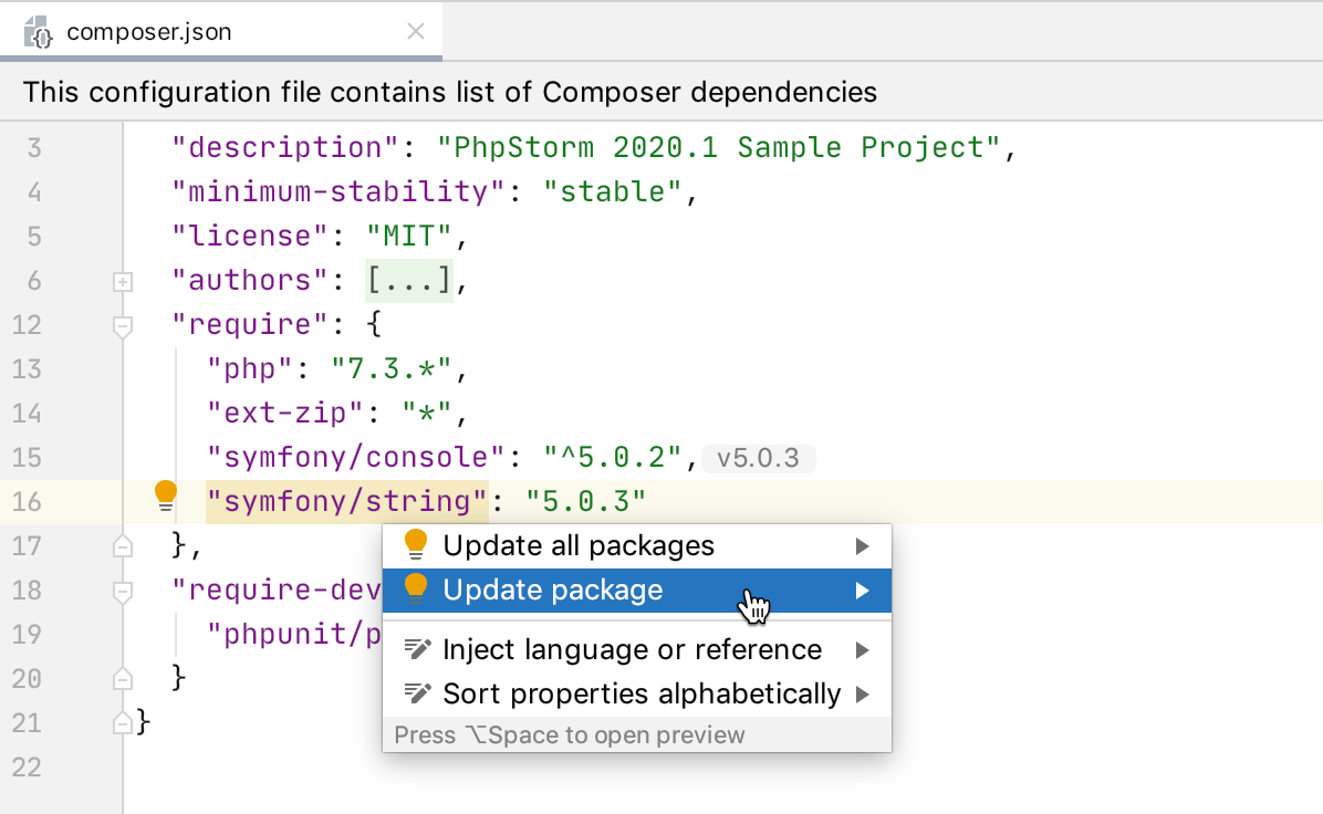 composer-json_update dependecy_quick-fix