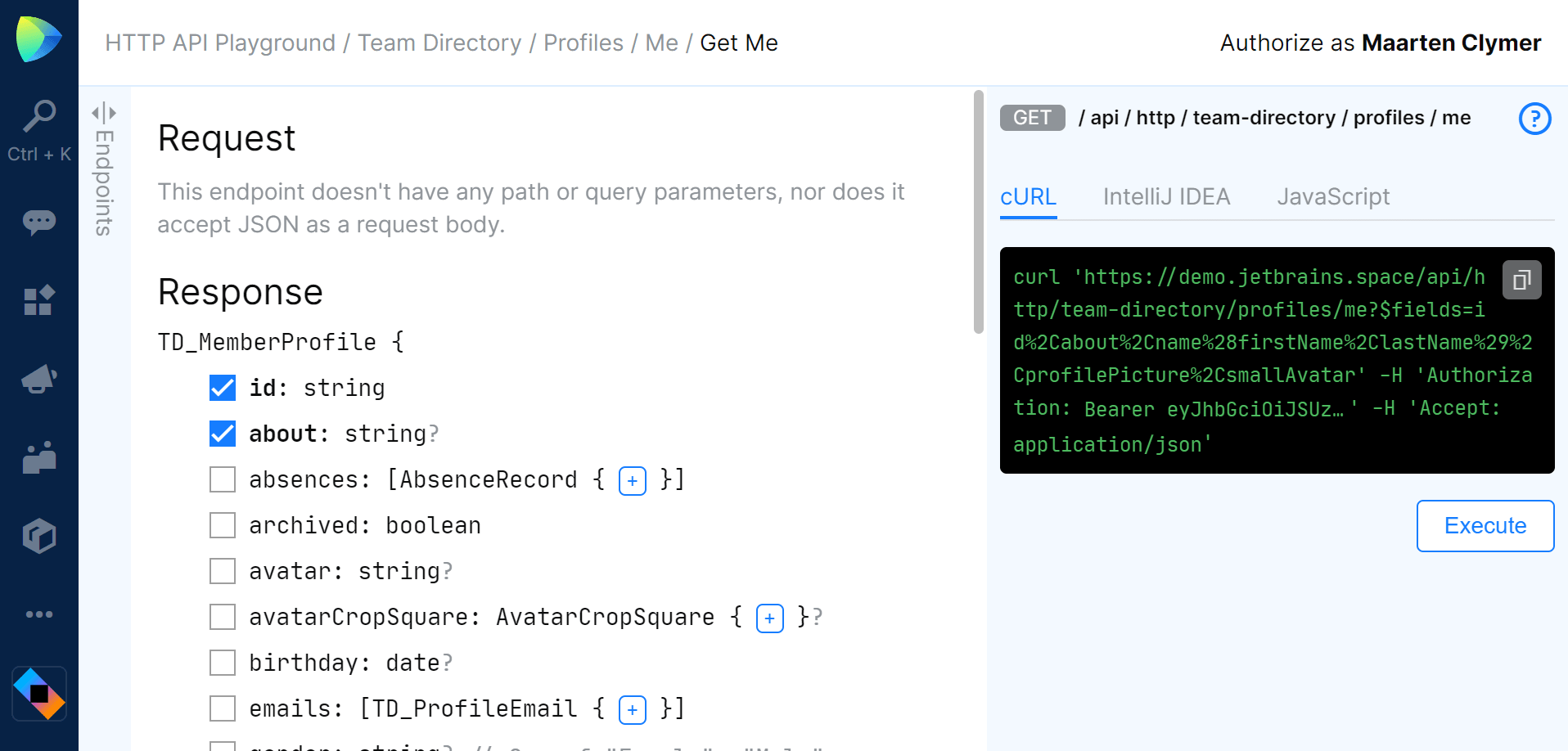 Shaping API responses based on the data required