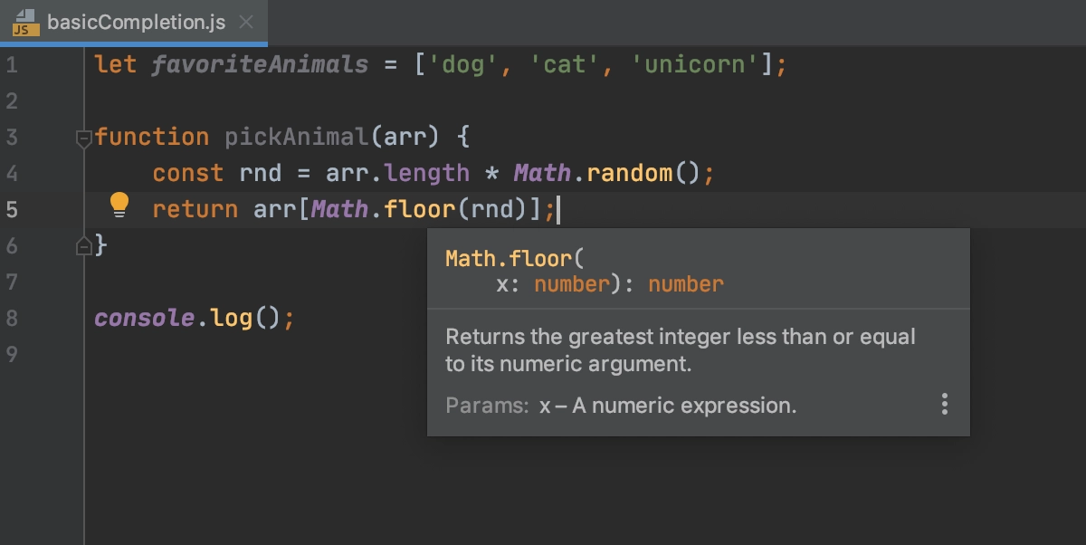 prettier webstorm