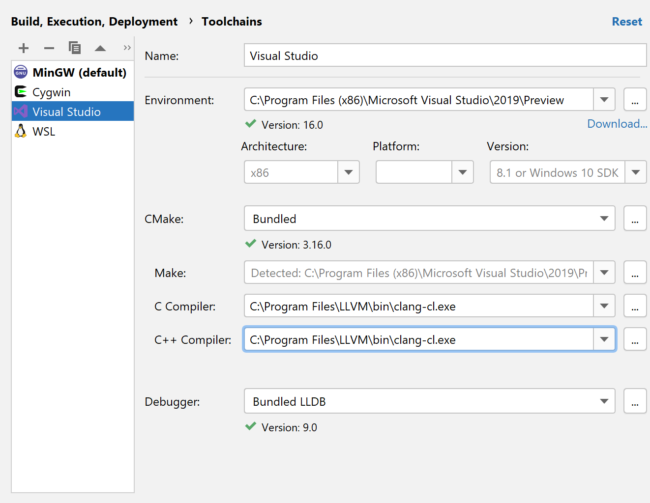 Clion 1 Eap Cuda Support Clang On Windows The Clion Blog