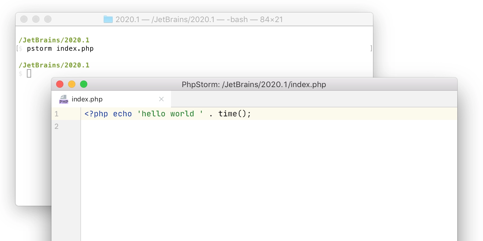 phpstorm eap