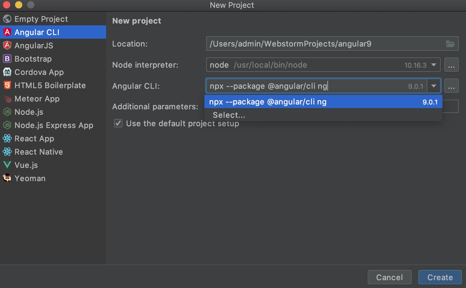 webstorm angular 2 tutorial