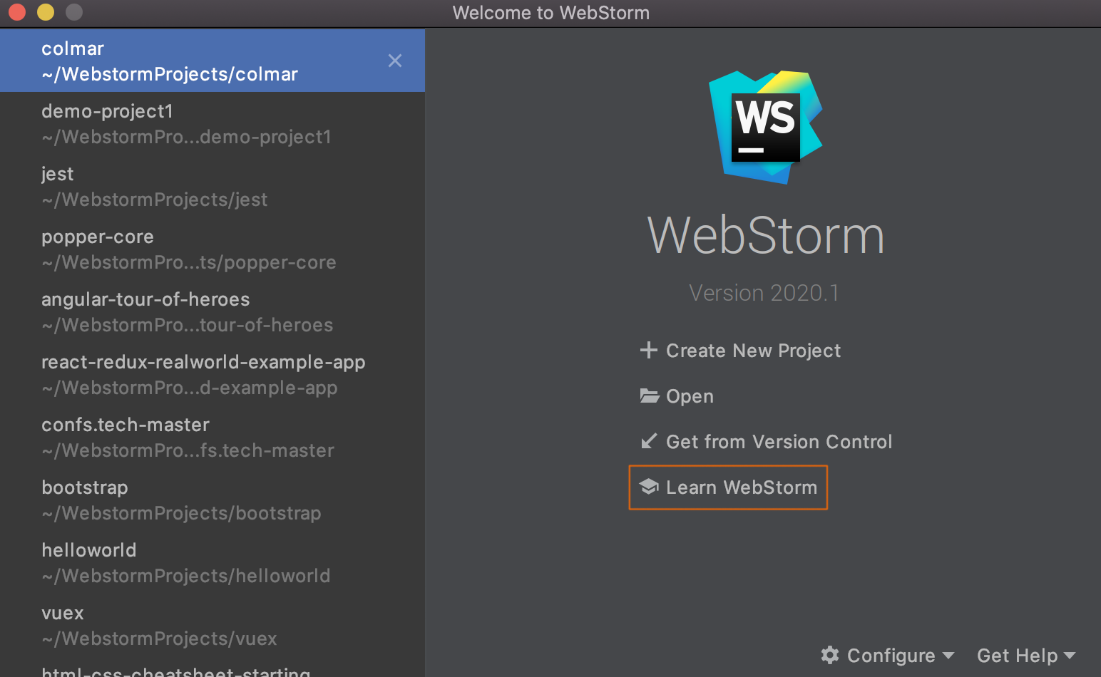 webstorm student account