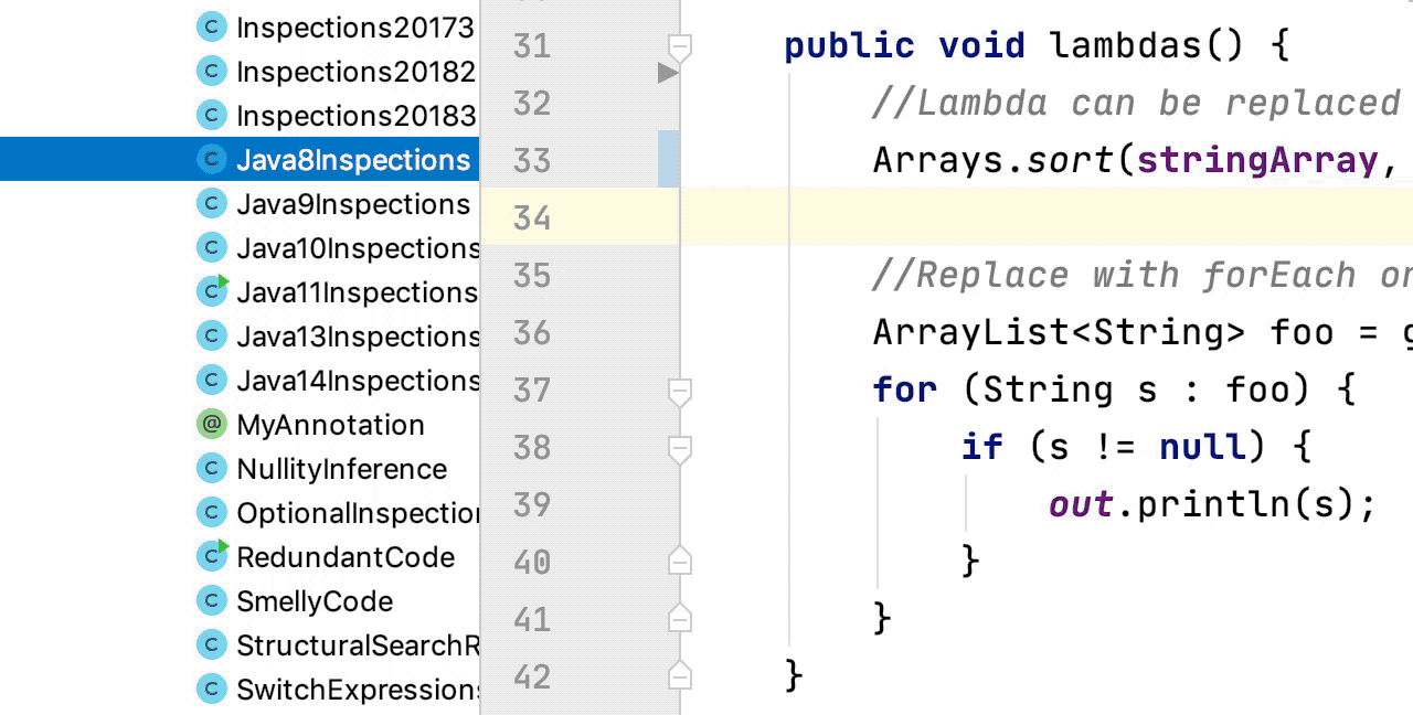 Animated GIF showing how to use Esc