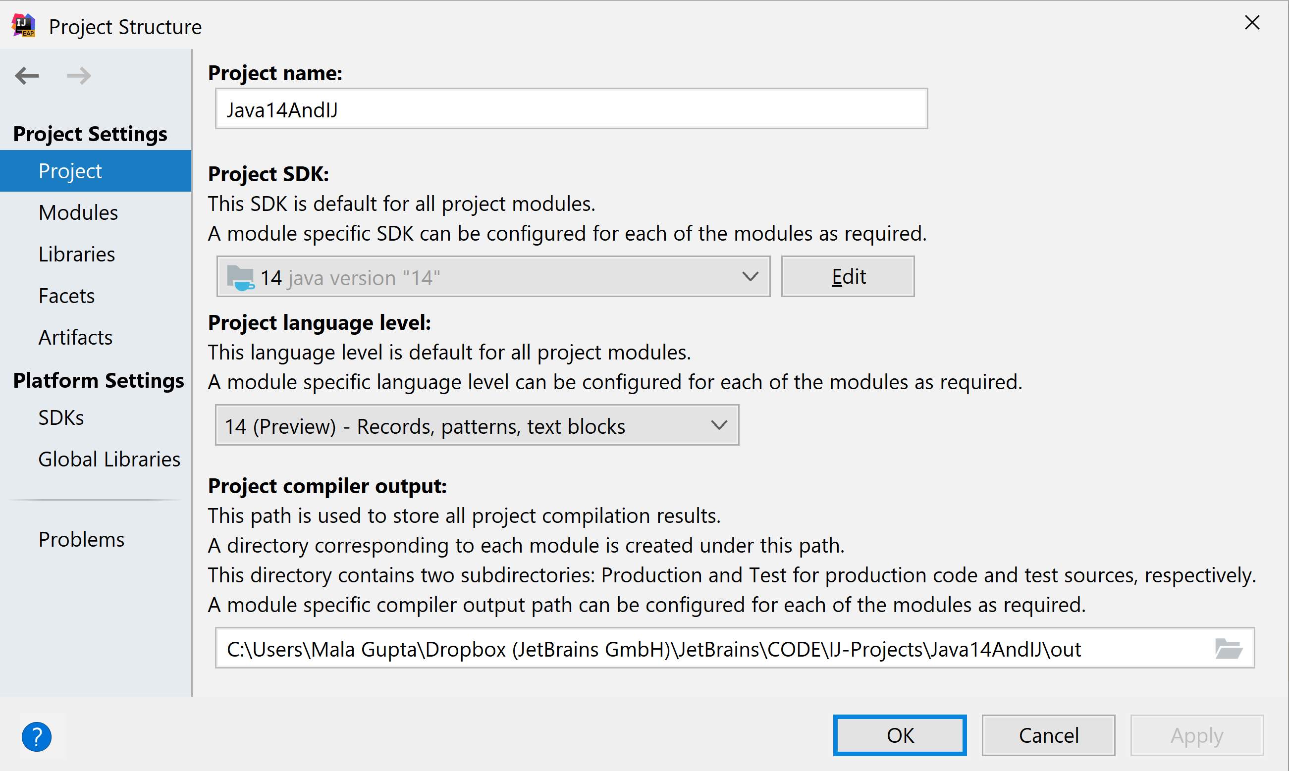 Java 14 And Intellij Idea The Intellij Idea Blog