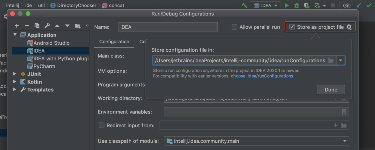 idea intellij 2020