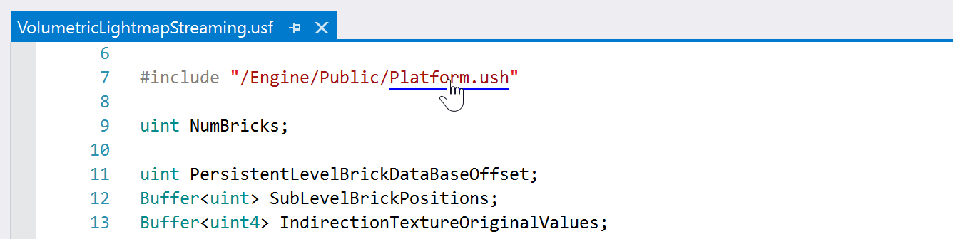 Virtual file paths