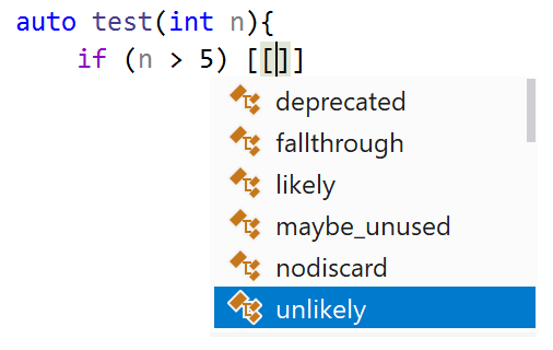C++20 attributes: [[likely]] and [[unlikely]]
