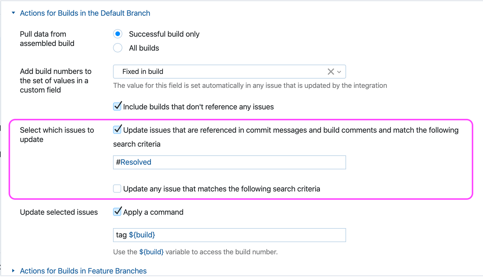 TC integration issues