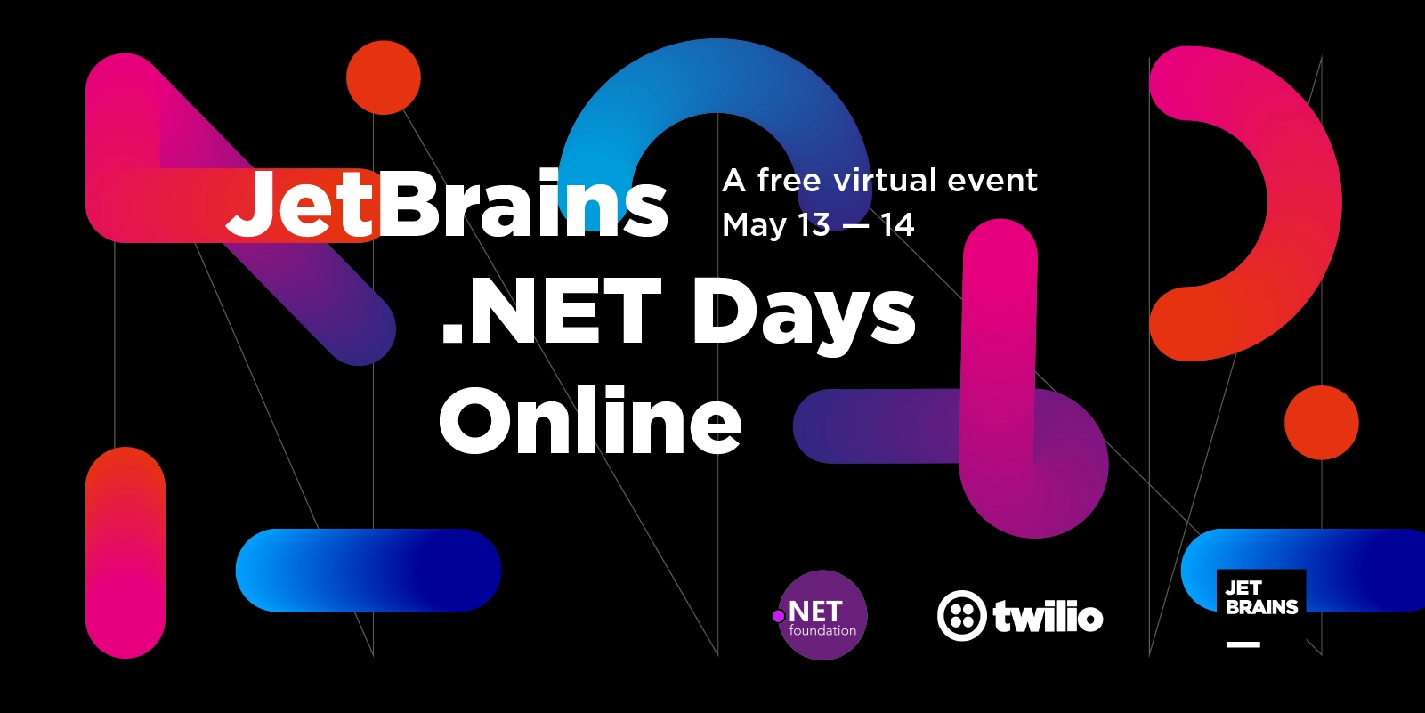 JetBrains .NET Days Online, 2020년 5월 13~14일