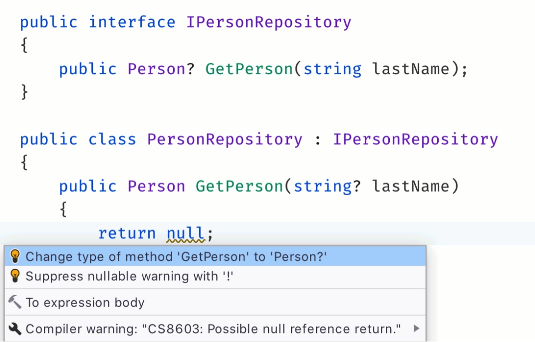 Nullable Reference Types: Migrating A Codebase – A Look At New Language  Features In C# 8 | The .Net Tools Blog