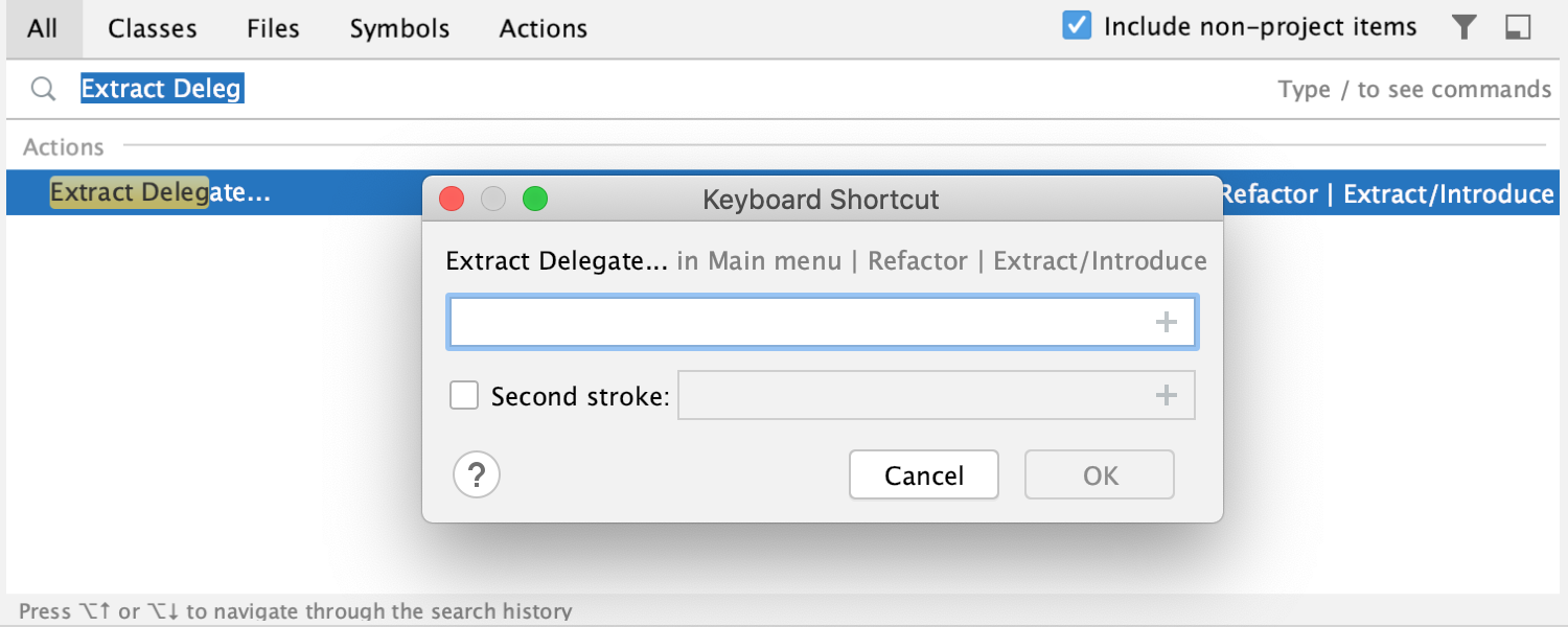 SE_assign_shortcut_to_action