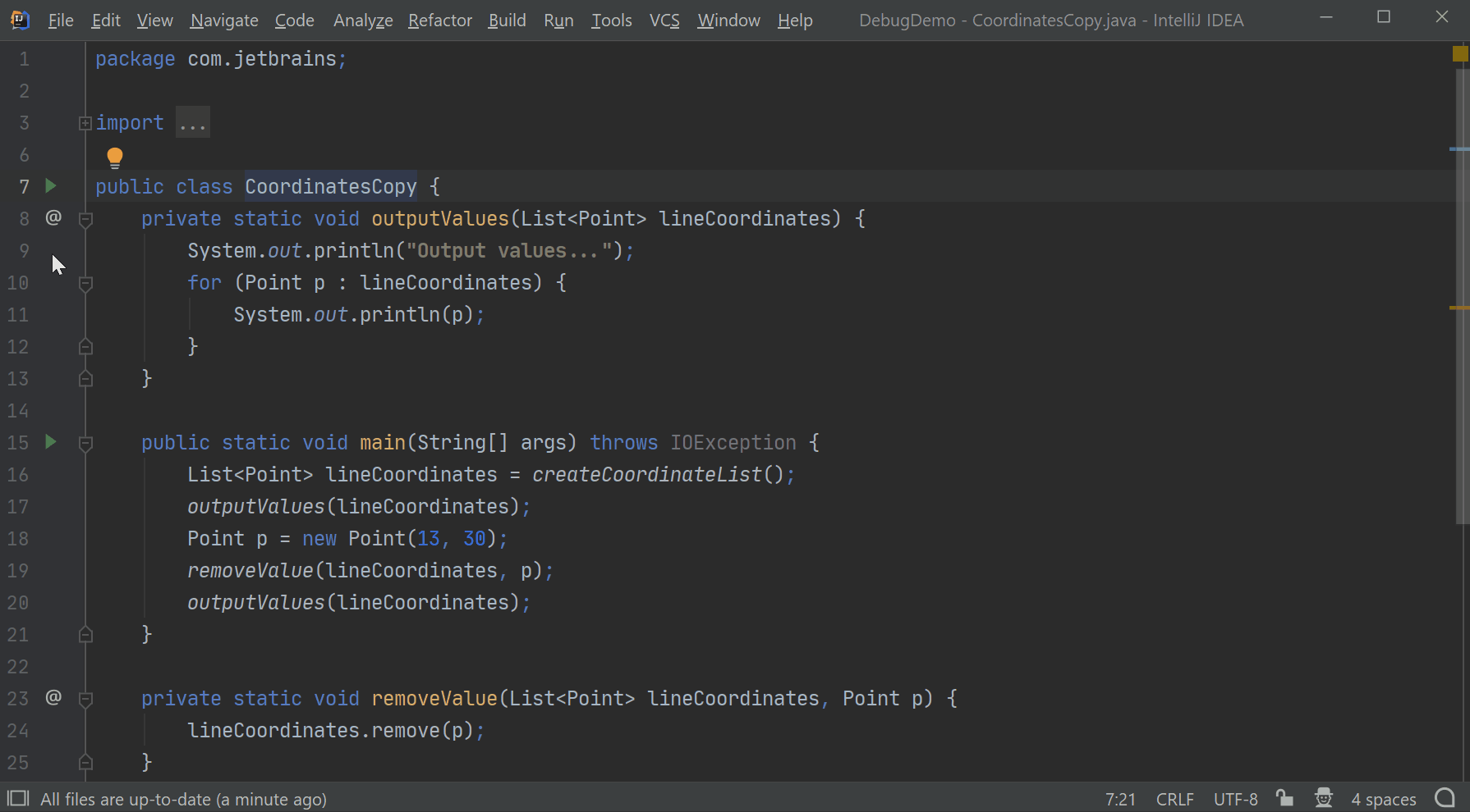 Debugger Basics In Intellij Idea | The Intellij Idea Blog