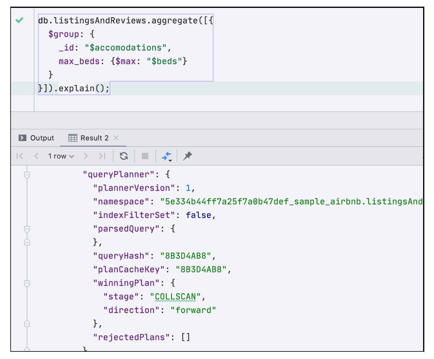 jetbrains datagrip mongodb