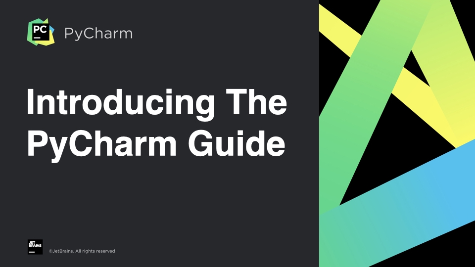 Introducing PyCharm Guide.001