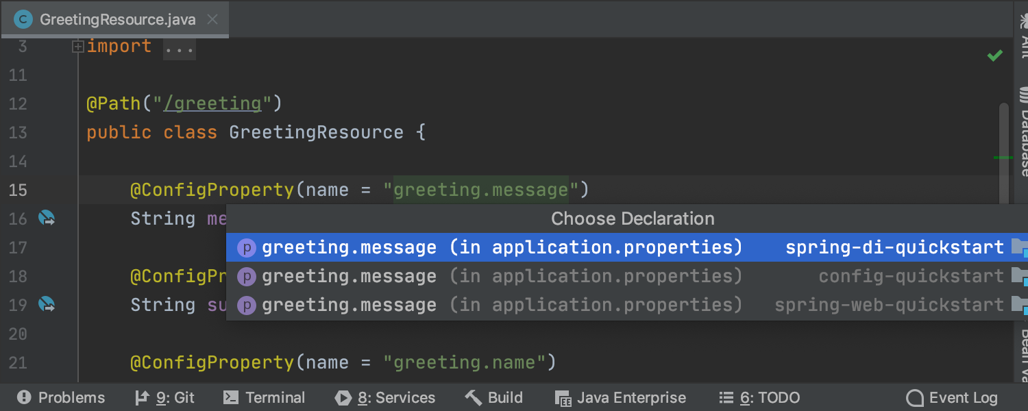 IntelliJ IDEA 2020.2 EAP6: Jakarta EE 9, Quarkus, Swagger, HTTP Client