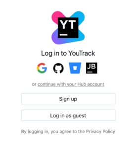 YouTrack Login