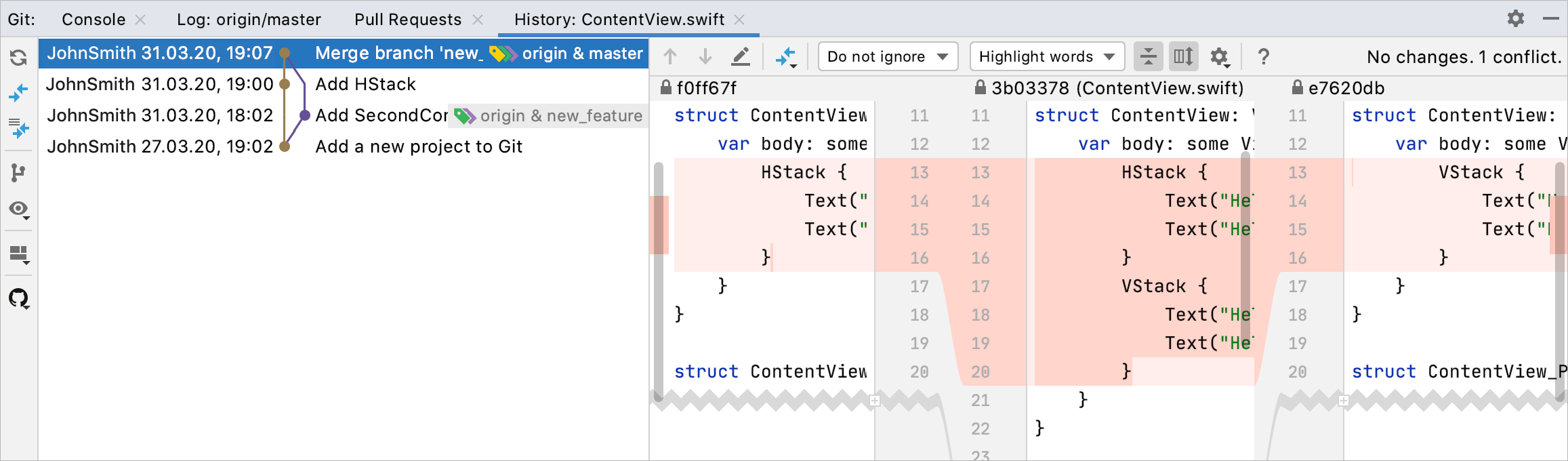 Git History