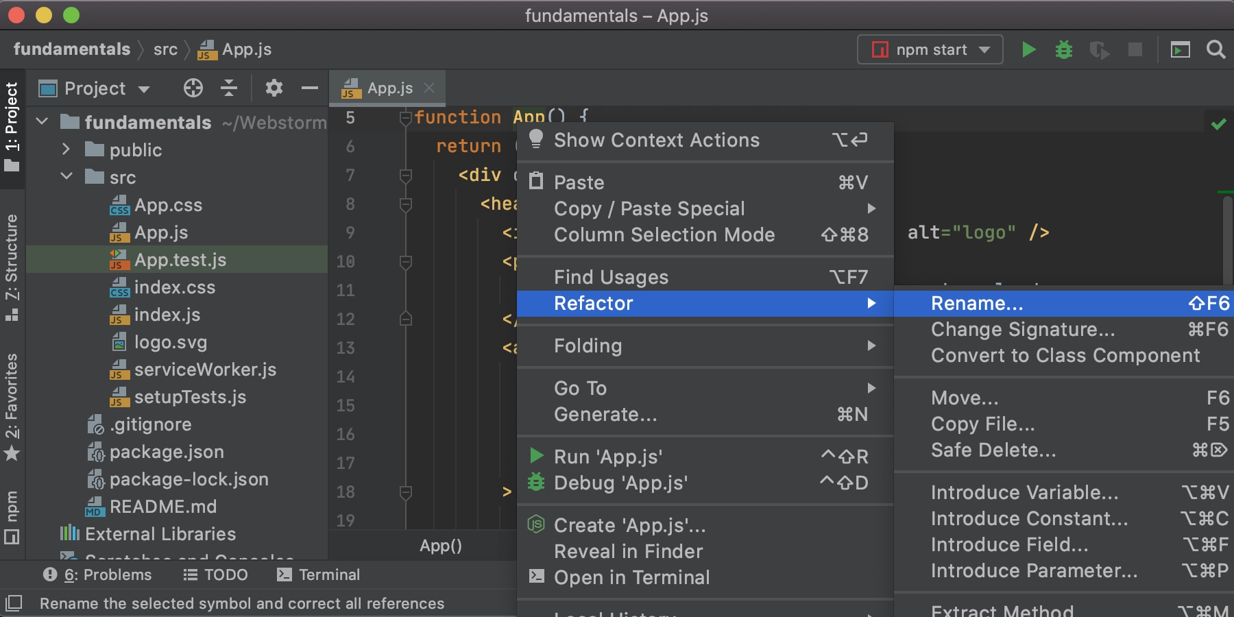 context-menu-webstorm