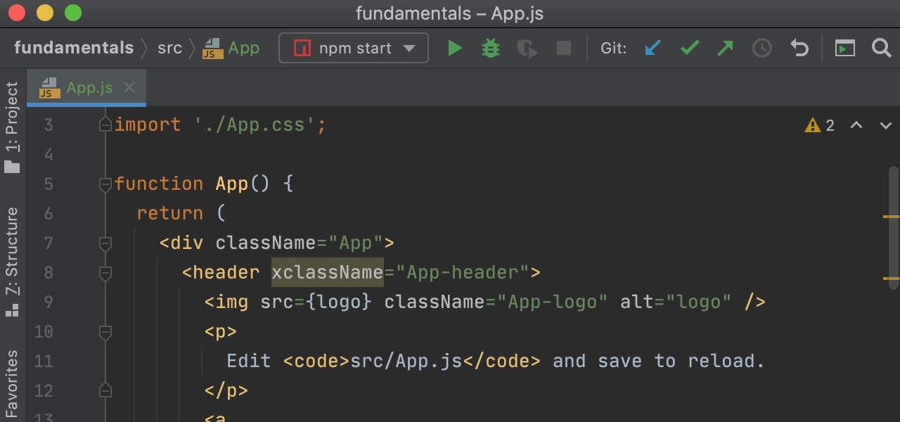 webstorm ide by intellij