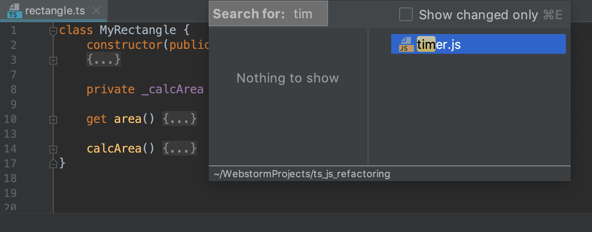 jetbrains webstorm database tool window