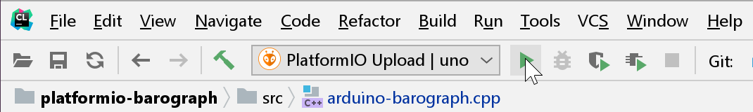 Clion Platformio Serial Monitor