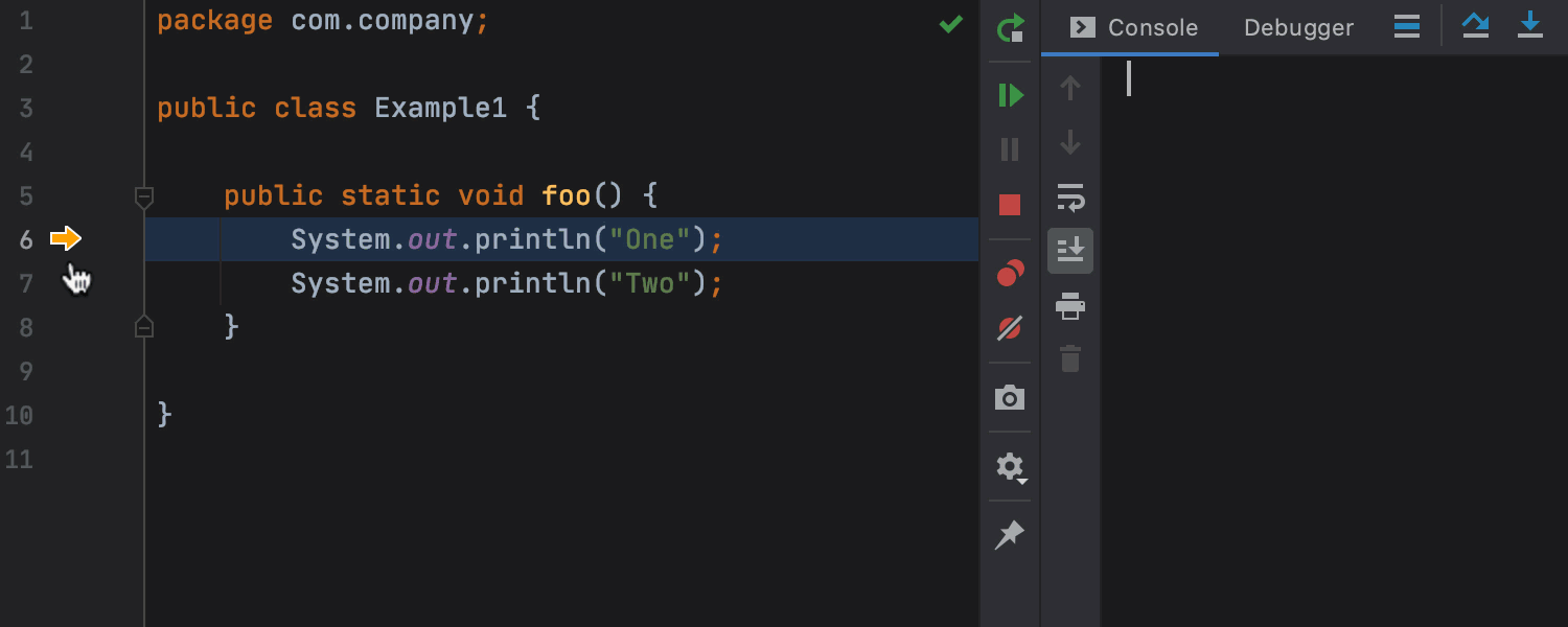 Jump to Any Line While Debugging | The IntelliJ IDEA Blog