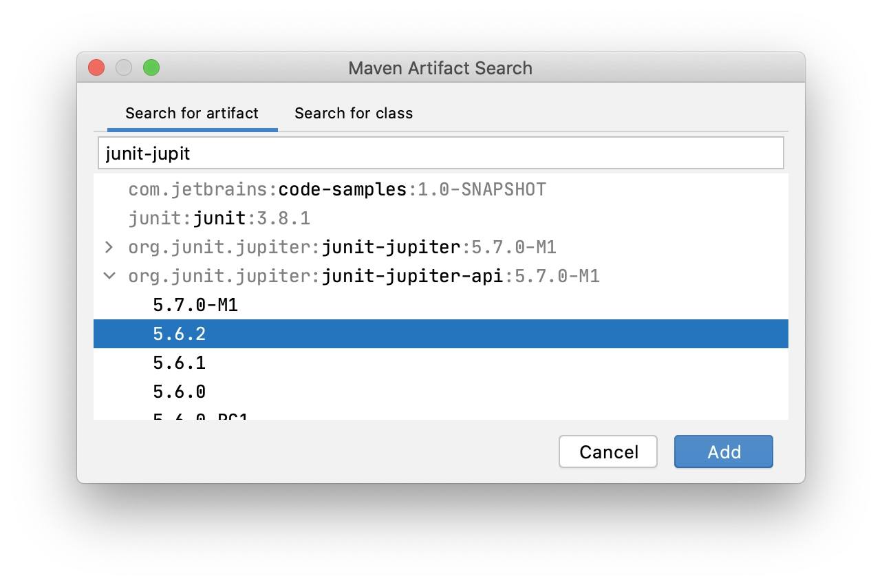 Junit Jupiter 5.6.2