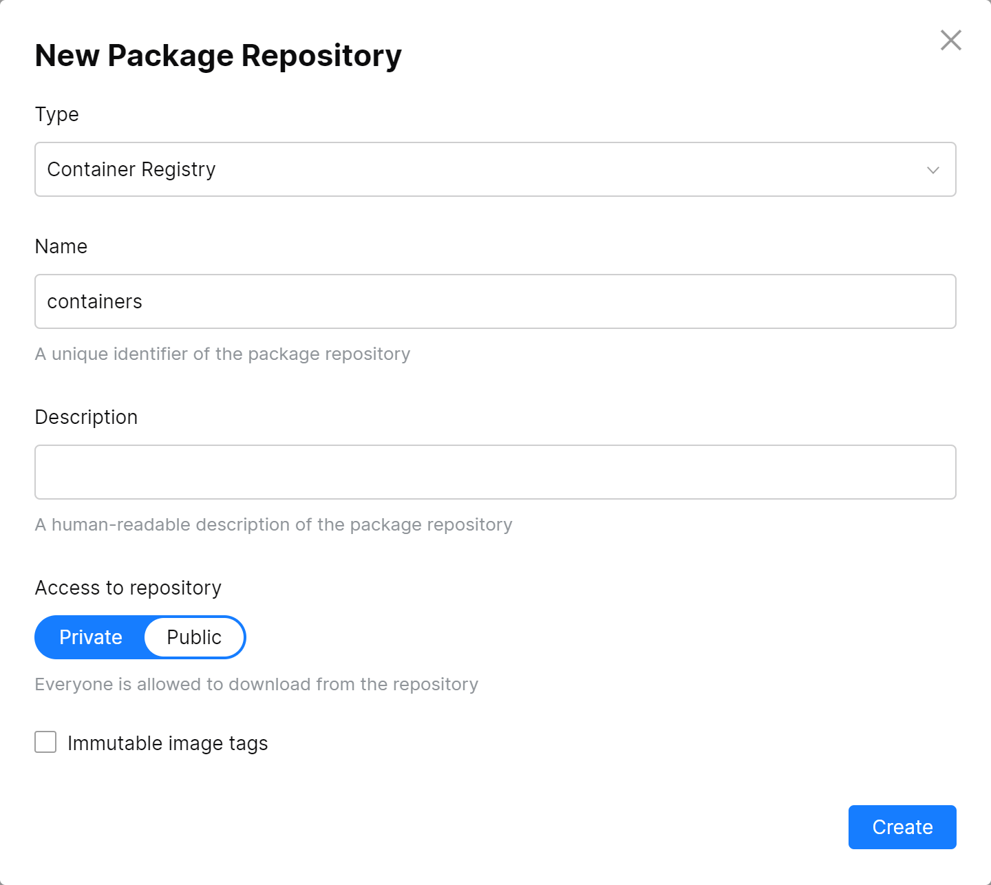 JetBrains Space. Public and Private package repositories