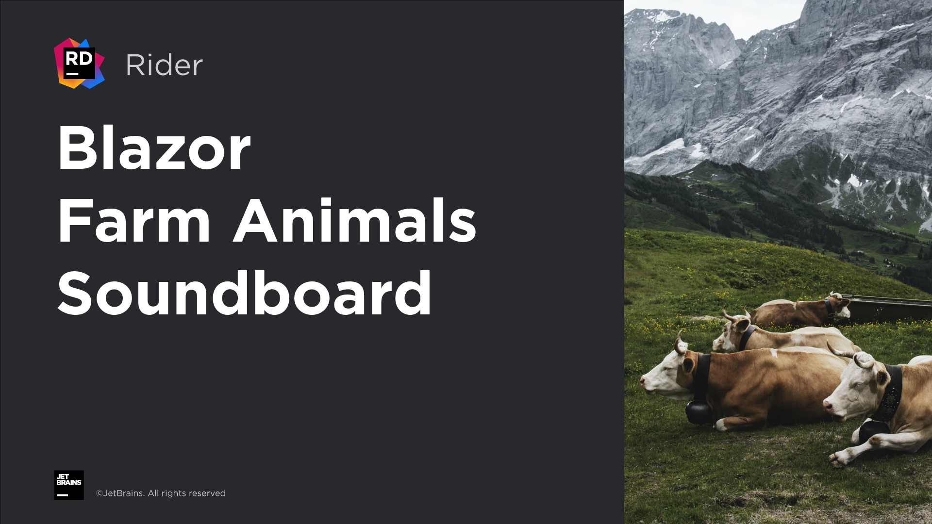 Blazor Farm Animals Soundboard