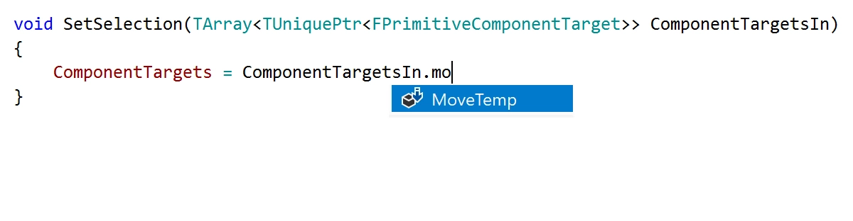 Unreal Engine's MoveTemp