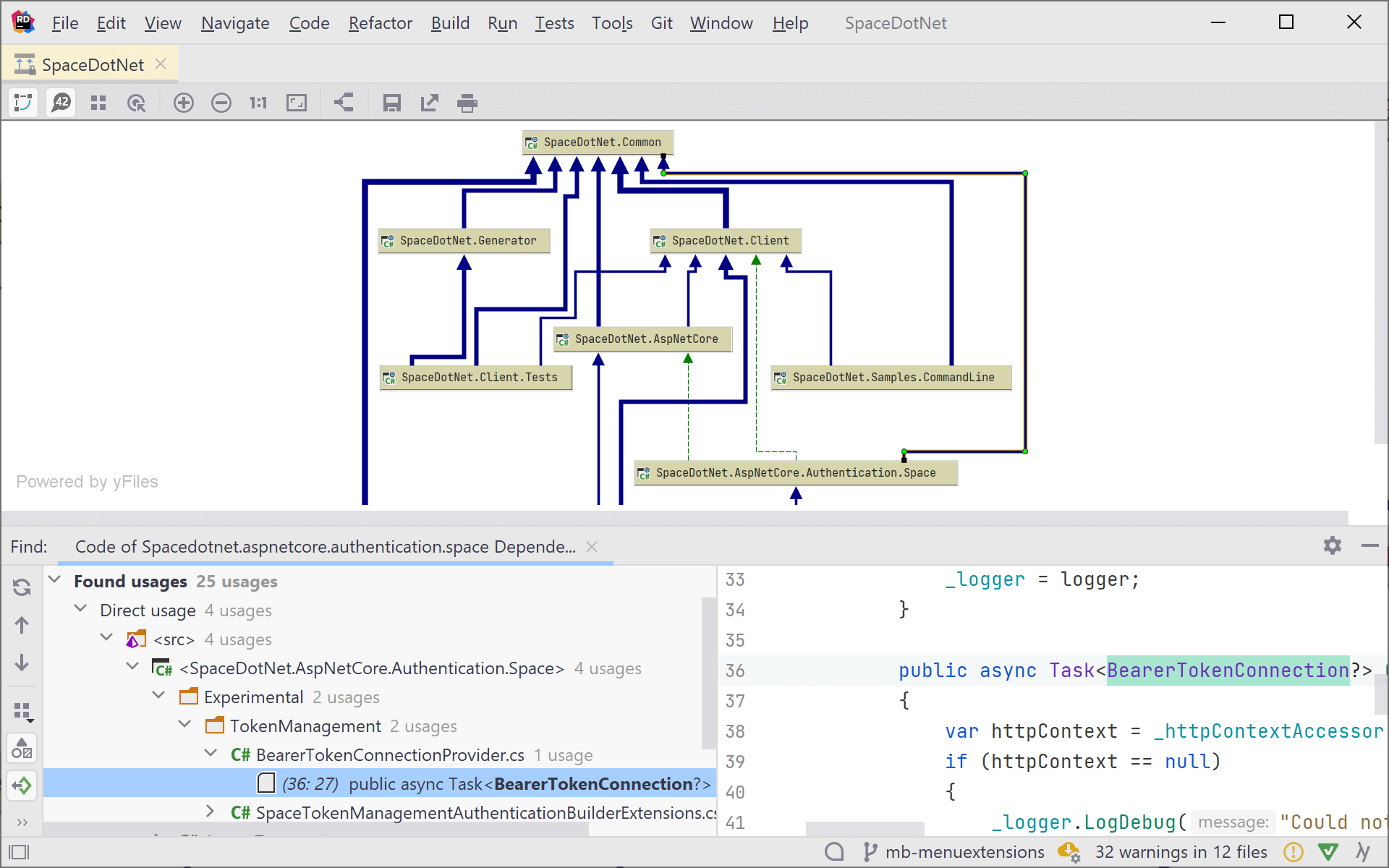 Project Dependency Diagrams come to Rider  | The .NET Tools Blog