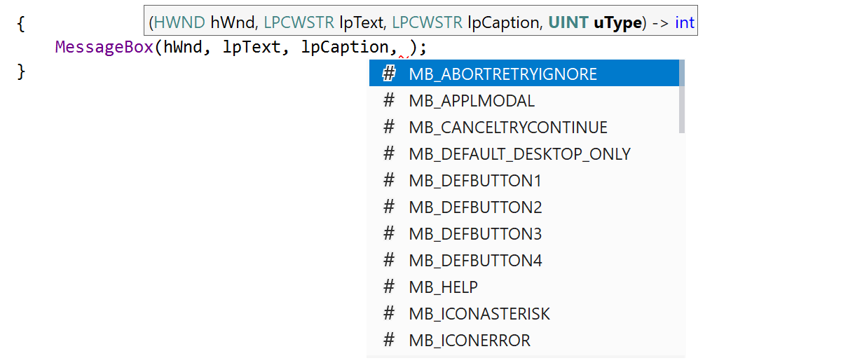 Library macro constants