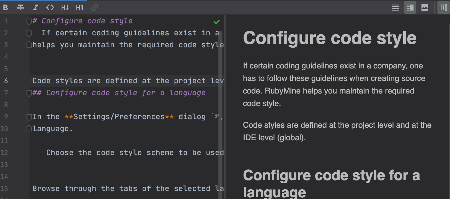 RubyMine 2020.3 EAP3: Structure.sql Support, Improved Markdown Editing ...