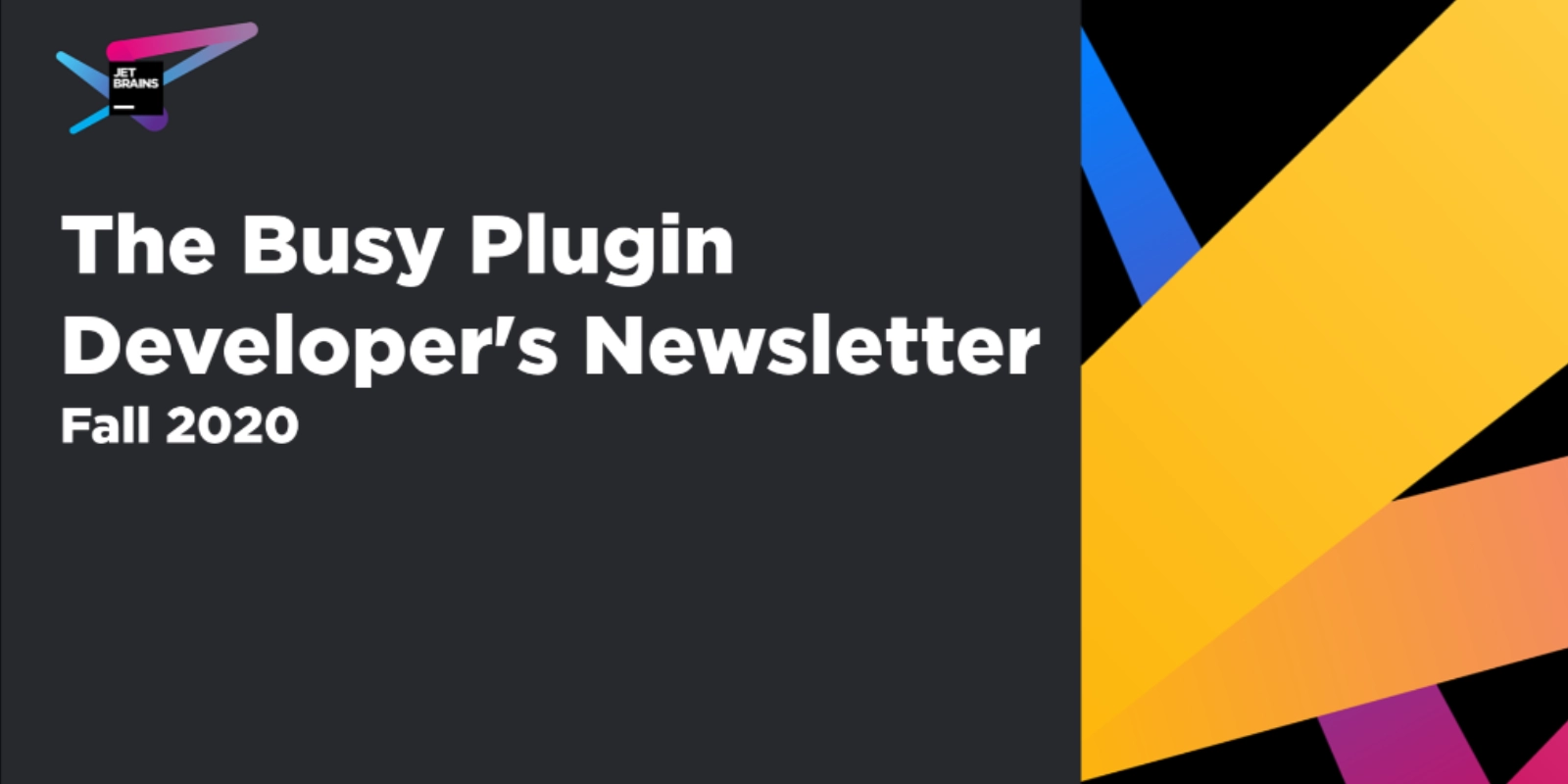 The Busy Plugin Developer's Newsletter - Fall 2020